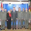 Prijem za pripadnike Četvrte brigade Kopnene vojske Srbije povodom oslobođenja Vranja