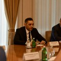 Vulin sa zamenikom ministra spoljnih poslova Rusije Gruškom: Razgovarali o sveukupnim bilateralnim odnosima dve zemlje (foto)