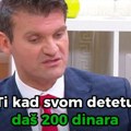 "Ti kad svom detetu daš 200 dinara, ono mora da zna..." Evo zašto je skoro milion i po ljudi slušalo poznatog srpskog…