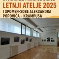 Otvaranje manifestacije "Letnji atelje 2025" i spomen-sobe Aleksandra Popovića – Krampusa u Narodnom univerzitetu