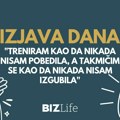Izjava dana: „Treniram kao da nikada nisam pobedila, a takmičim se kao da nikada nisam izgubila“