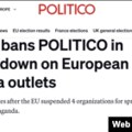 Rusija zabranila distribuciju desetina medija iz EU