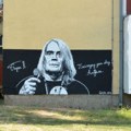 Mladi Jagodinac za tri dana uradio mural sa likom Bore Đorđevića