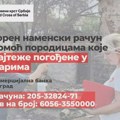 Crveni krst Srbije otvorio namenski račun za pomoć porodicama koje su najteže pogođene požarima! Crveni krst Srbije