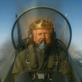 VIDEO: Tramp objavio AI video kako iz helikoptera baca izmet na učesnike protesta, Keni Logins reagovao
