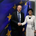 Rektor Đokić u Briselu sa ervopskom komesarkom za proširenje Martom Kos