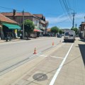 U toku obeležavanje novih parking mesta u Karađorđevoj ulici