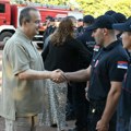 Ponos Srbije se vratio kući: Dačić dočekao vatrogasce koji su gasili požare u Francuskoj
