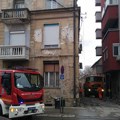 Zbog požara u Episkopskoj ulici hospitalizovane dve osobe