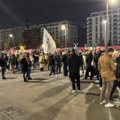 Protest u Beogradu na vodi zbog rušenja Starog savskog mosta