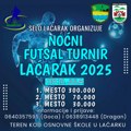 U toku prijave za Noćni futsal turnir „Laćarak 2025“