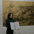 Priznanje za isidoru Čikarić: Prva dobitnica nagrade "Za izuzetno ostvarenje u stvaralaštvu mladih likovnih umetnika"