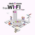 Desk&More i Orion Telekom obezbedili besplatnu Wi-Fi zonu u srcu Beograda