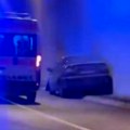 Saobraćajna NESREĆA U tunelu kod novog sada: Auto se zabio u zid, Hitna pomoć na terenu (video)