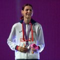 Srebro oko vrata Angeline Topić - prva medalja za Srbiju na Evropskom prvenstvu