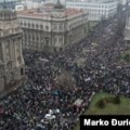 Desetine hiljada građana, studenata i đaka u protestnoj akciji 'Generalni štrajk', incident u Beogradu