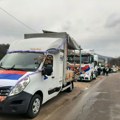 Kamiondžije tradicionalno na Božić daruju paketićima decu Prokuplja