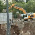 VJT pokreće istragu posle urušavanja zida na gradilištu u Beogradu