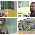 Studenti obnavljaju Đinđićev mural, a u Nišu je jedan oduševio prolaznike