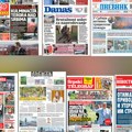 Naslovne strane sutrašnjih novina: Prelistavanje štampe za nedelju, 16. avgust 2026. godine