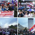 Uživo, pristižu ljudi na skup liste "Ujedinjena Srbija" u Nišu: Vijore se zastave i ori se "Ruzmarin"! Vučić će predstaviti…