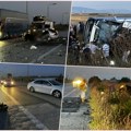 Teška nesreća autobusa iz niša na putu za solun: Četvoro mrtvih, malo posle Evzonija, u sudaru dva auta i našeg autobusa…