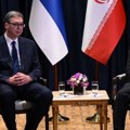 Vučić sa predsednikom Irana: Posebna tema razgovora težak položaj Srba na KiM