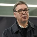 Vučić u obilasku porodične firme „Soko skele“ u Sokobanji