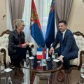 Ambasadorka Francuske prvi put u Nišu: Ferari razgovarala sa gradonačelnikom i upravom Filozofskog fakulteta