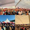 Drežnik na nogama! Meštani iz svih krajeva Zlatibora pristižu na skup, očekuje se dolazak predsednika Vučića