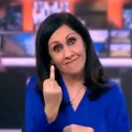 VIDEO: Voditeljka BBC-ja pokazala srednji prst u programu uživo