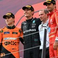 Vozač Formule 1 Džordž Rasel pobedik trke za Veliku nagradu Austrije