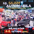 XV Sajam automobila “AUTO MOTO FEST NIŠ” od 4. do 6. oktobra u i ispred Hale „Čair“