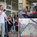 (Video) Sramne scene! Opozicioni aktivisti napadali roditelje dece koja žele da uče ispred škole "Ivo Lola Ribar" u novom…