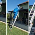 Jezivo leglo nađeno na vrhu kuće u Srbiji: Vladica u zaštitnom odelu krenuo u akciju, sve zaprepastio "ulovom"