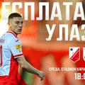 Besplatno na "Karađorđe" na meč Vojvodine i Radničkog