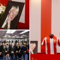 (Foto) Održana komemoracija Vladimiru Cvetkoviću: Oproštaj od simbola najslavnije Zvezdine epohe
