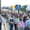 Na Trgu Slavija u Beogradu počeo protest studenata u blokadi