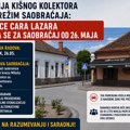 Izgradnja kišnog kolektora menja režim saobraćaja: Deo Ulice cara Lazara zatvara se za saobraćaj od 26. maja