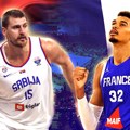 Letnji "blokbaster" u "Areni" - Jokićeva Srbija protiv Vembanjamine Francuske (20.00, RTS 1)