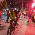 (VIDEO) Studenti biciklisti dočekani u Vranju i Šapcu, Gagi Jovanović: "Ovo nam je trenutak, sad ili nikad"