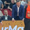 Željko Drčelić i direktor Zvezde besni na sudiju: Pogledajte reakciju, imali su svašta da mu kažu u Evroligi