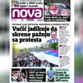 „Nova“ piše: Vučić jadikovkama pokušava da skrene pažnju sa masovnih protesta