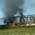 Veternik: Vatrogasac povređen prilikom gašenja požara u reciklažnom centru