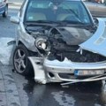 Sudar u Batajnici: Velika šteta na vozilima