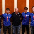 Osvojili dve zlatne medalje: Prijem za atletičare AK "Maraton" iz Sombora