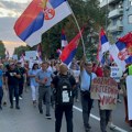 Okupljanje protiv blokada članova i simpatizera SNS-a u Leskovcu i Bojniku u subotu