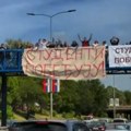 "Studenti pobeđuju" i na Autokomandi: Pogledajte kako su ih pozdravili oduševljeni vozači (video)