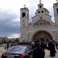 Patrijarh Porfirija i grčki arhimandrit Jefrem u Podgorici