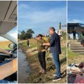 Vučić stigao na Šalinačko jezero: Sam vozio automobil, družio se sa ribolovcima